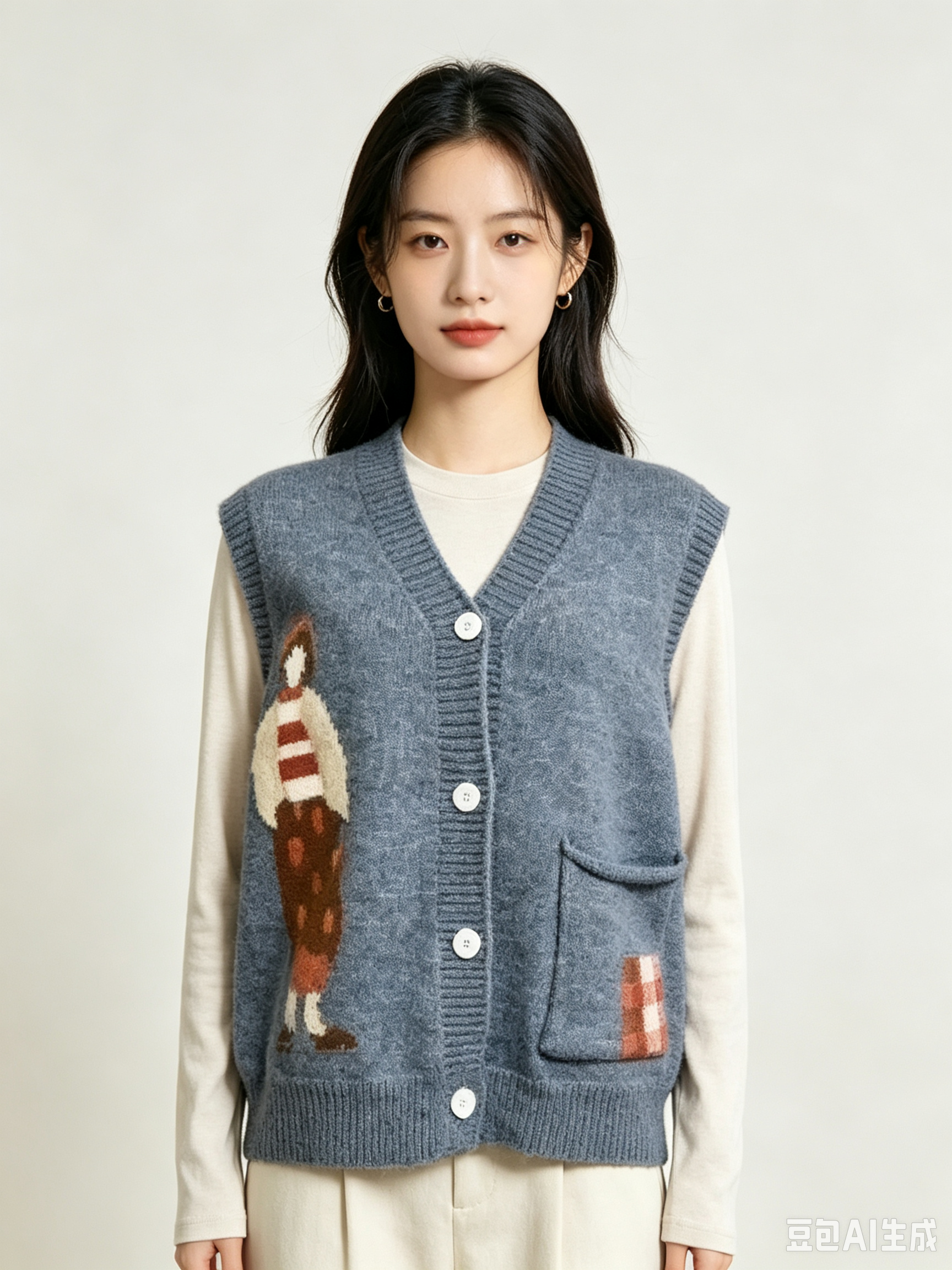 Girls' Knit Vest